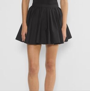 Aritzia Babaton Black Mini Skirt